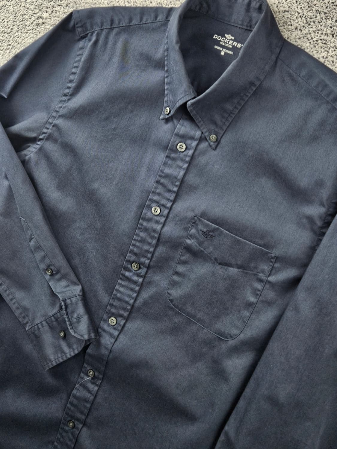 DOCKERS 네이비마린 앵커 포켓 셔츠 ( M ) / 11079 상품이미지7