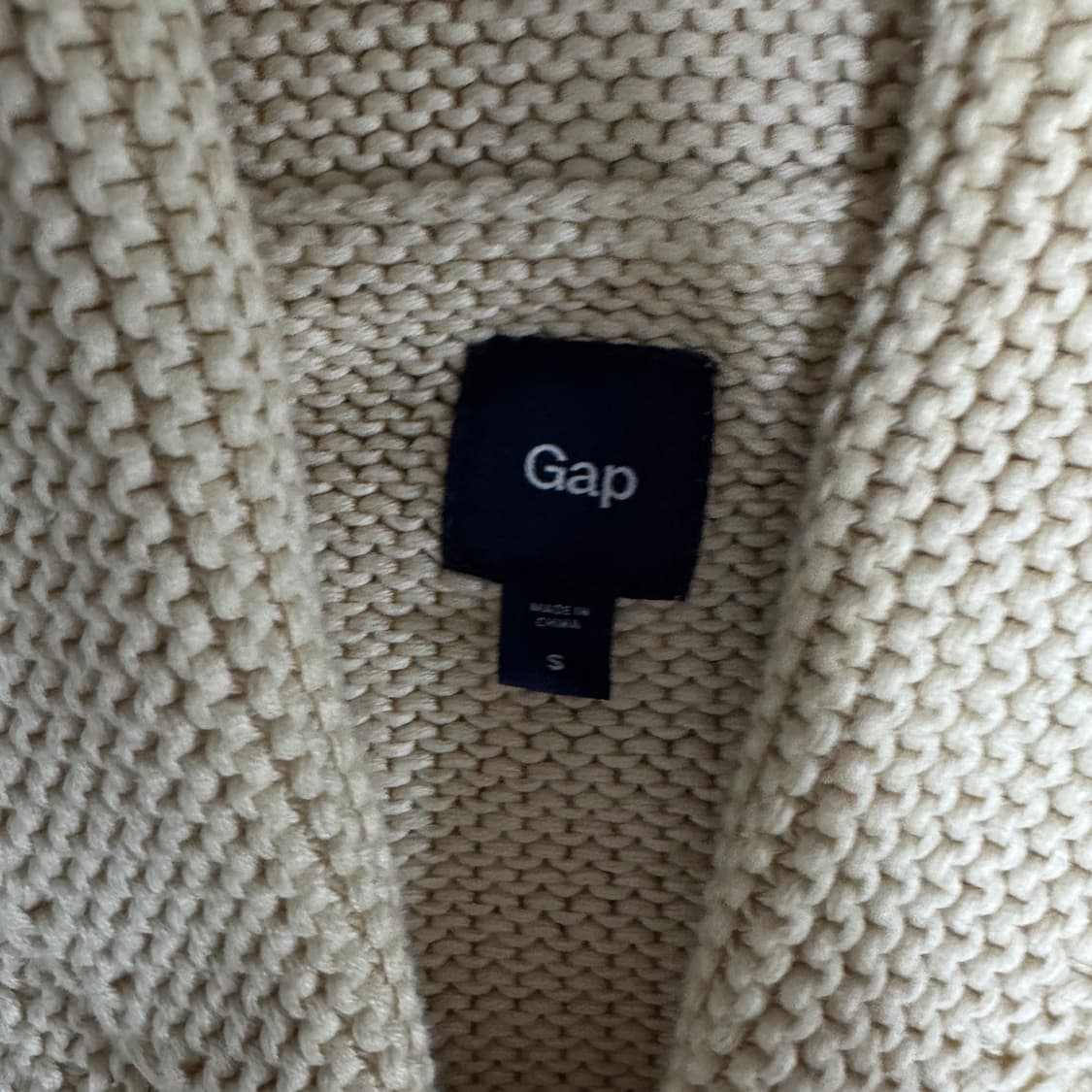 갭 니트 집업 상품이미지2