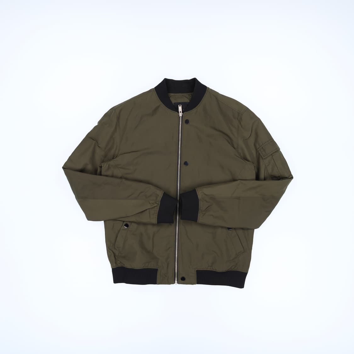 [100] 앤듀 카키 항공점퍼 자켓 1104HR2 상품이미지1