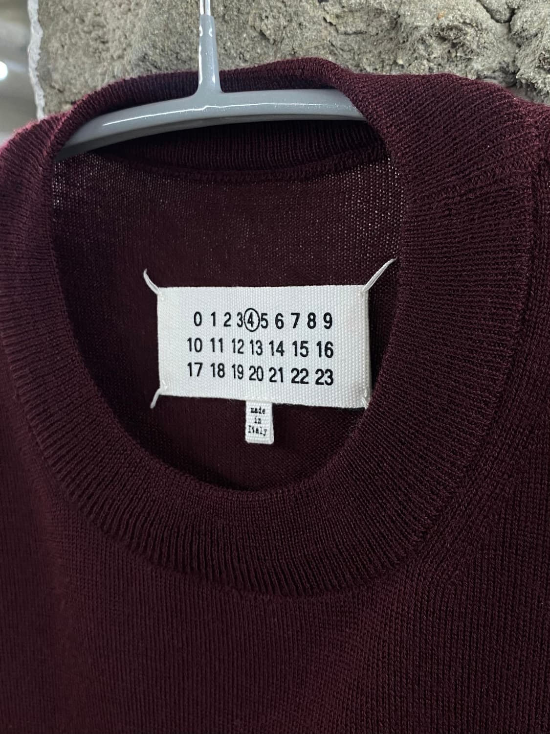 메종 마르지엘라 엘보우 패치 니트 상품이미지6