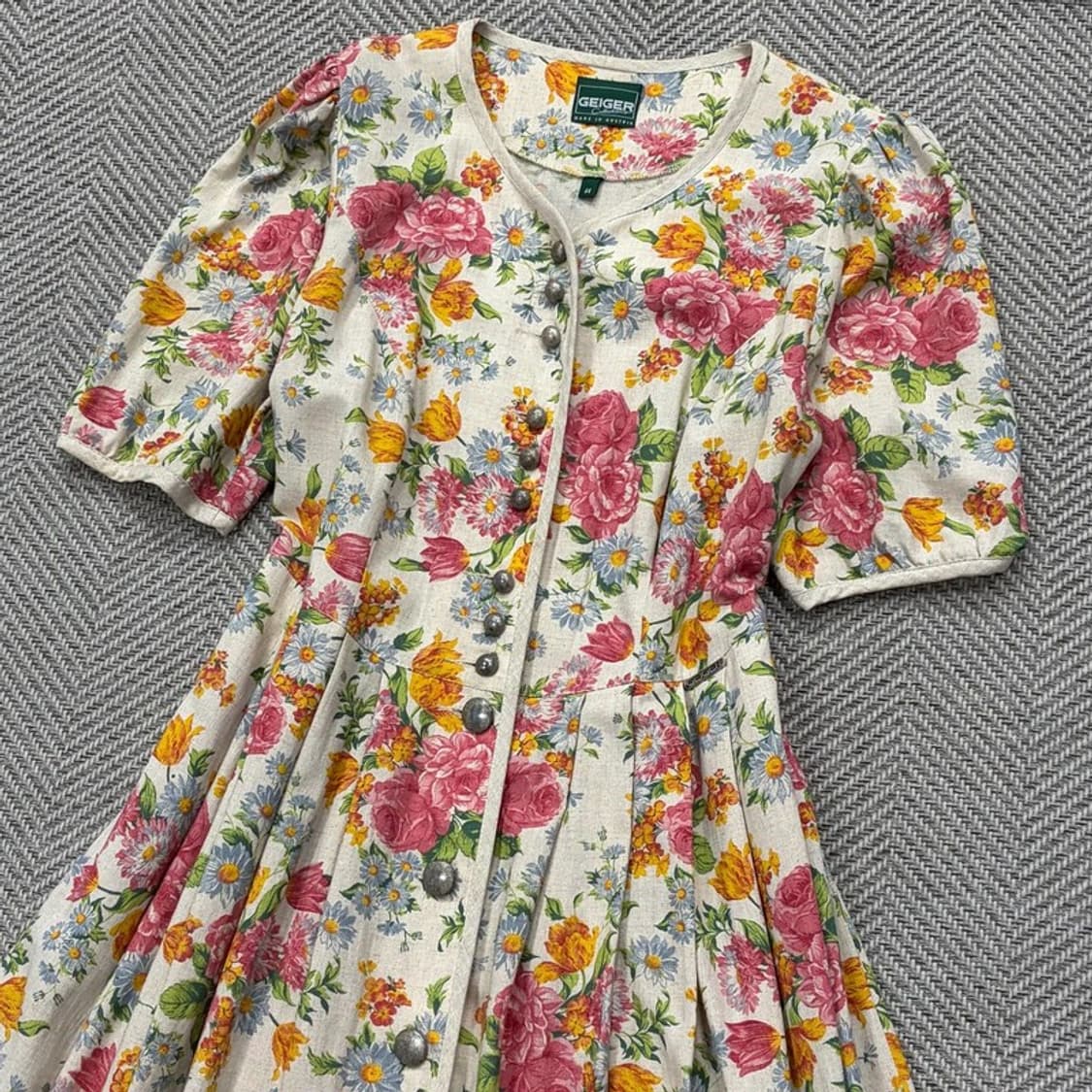 가이거 플라워패턴 원피스 v2723 상품이미지3