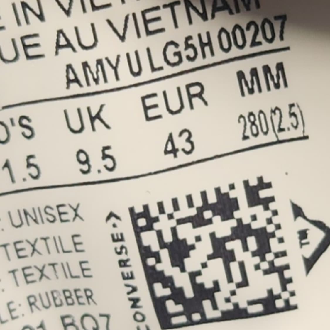 ooo 컨버스 올스타 올블랙 남성스니커즈280 상품이미지6