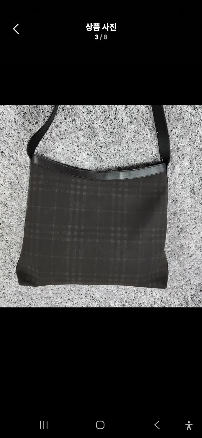 버버리 체크 숄더백 상품이미지3
