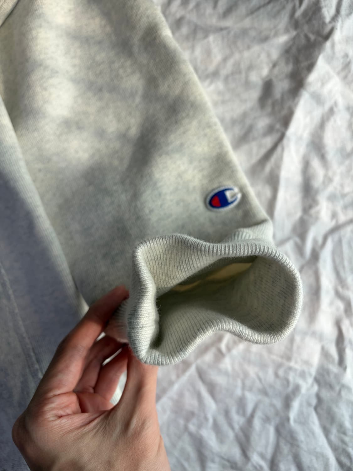 챔피온 재팬 리버스위브 블루택 스웻 후드 / XL 상품이미지6