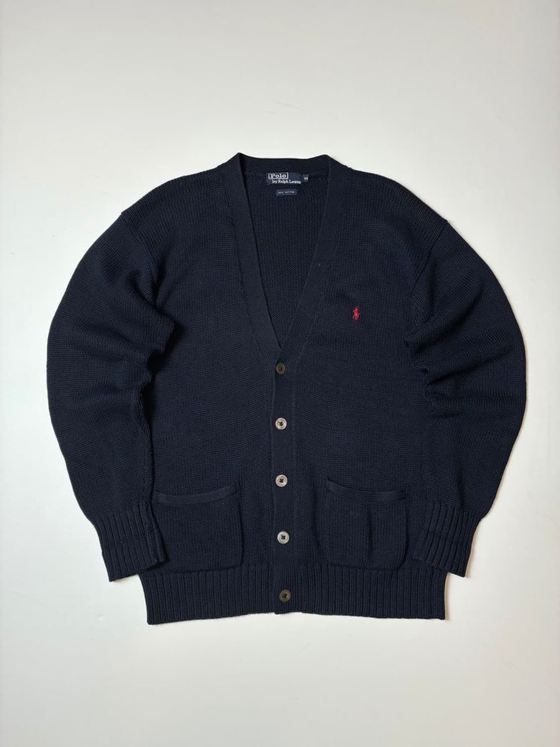 폴로 랄프로렌 90's 코튼 니트 가디건 PN8442 상품이미지1