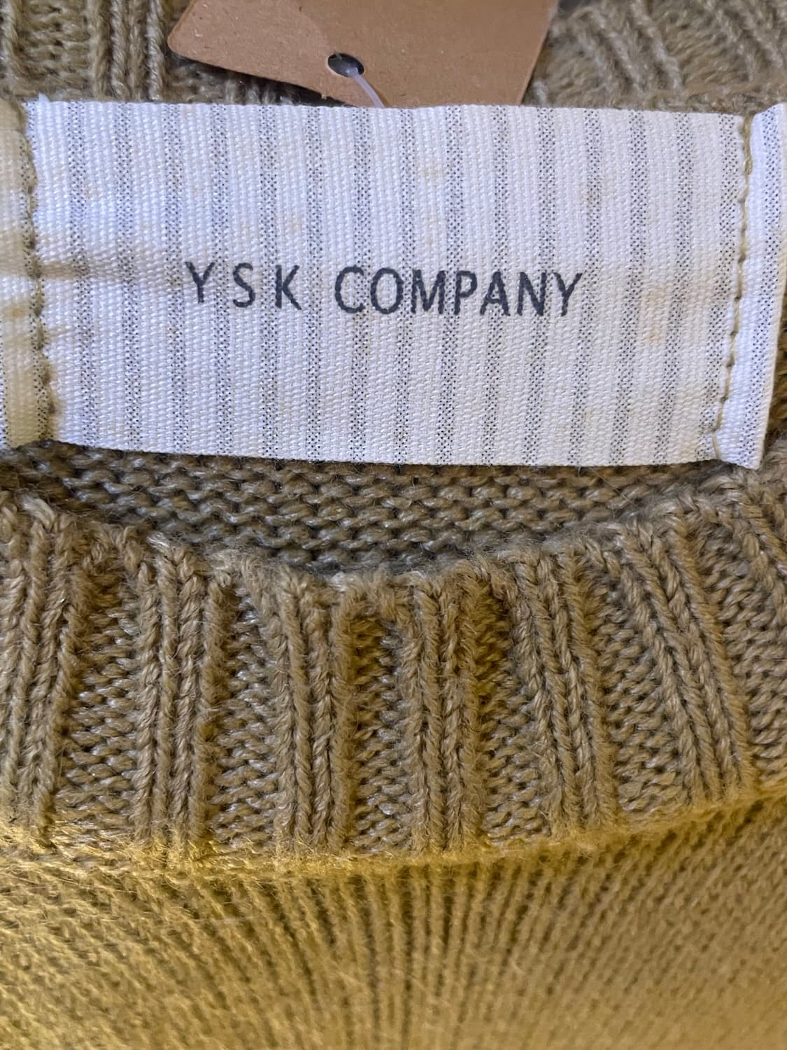 ysk company 니트티셔츠 상품이미지4