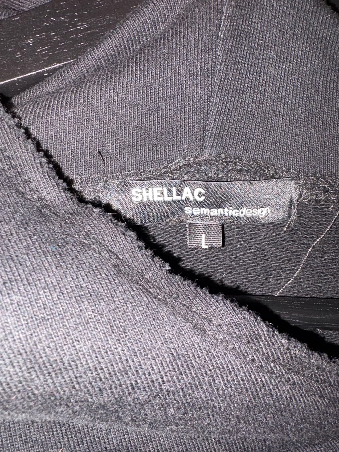 Shellac x semanticdesign Seam Hoodie 상품이미지9