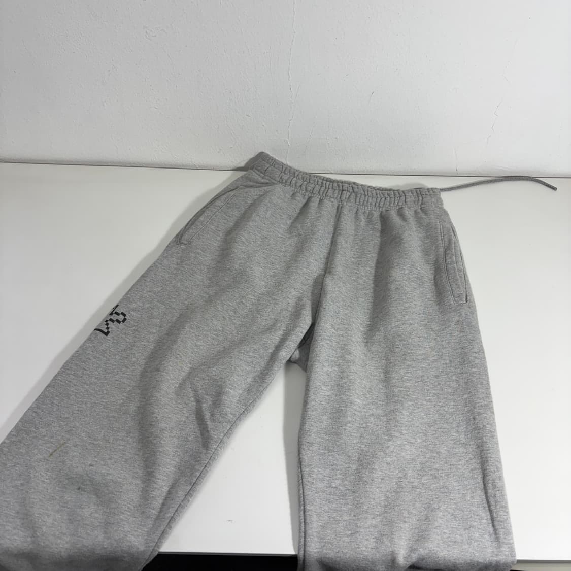 S 아크메드라비 X 베리드얼라이브 그레이 스웻팬츠 상품이미지3
