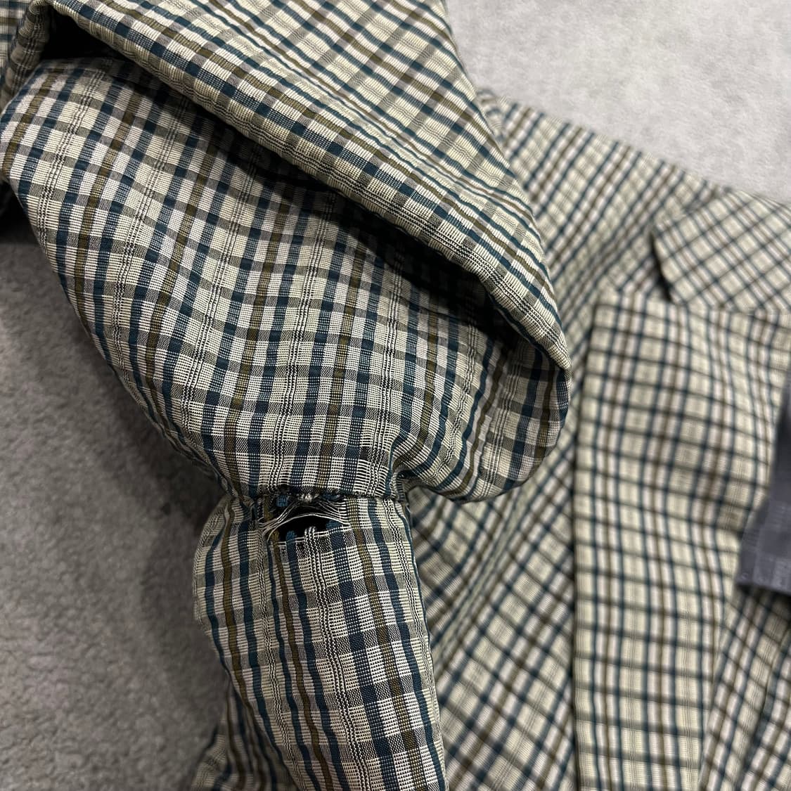 39R 지방시 체크무늬 블레이저 자켓 상품이미지4