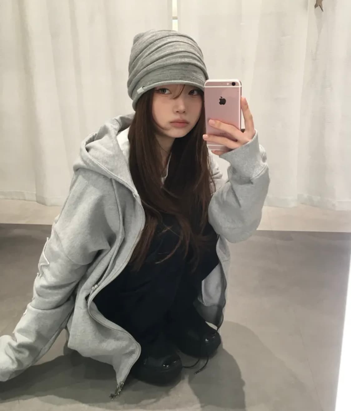 뚜오미오 스타패치 후드집업 네이비 상품이미지2