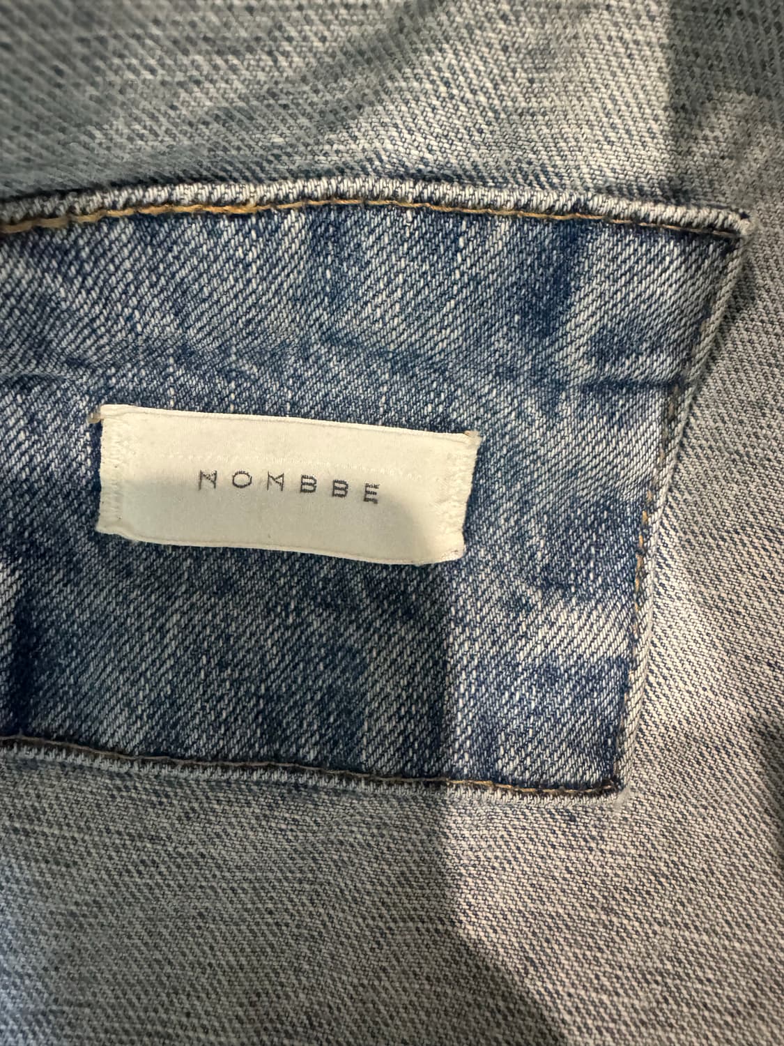 Mombbe 몸빼 데님 자켓 상품이미지4