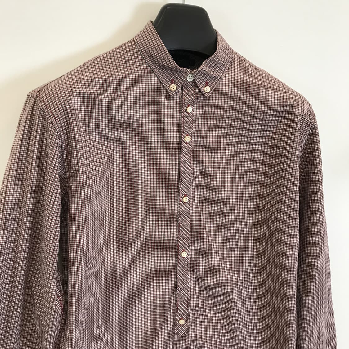 폴스미스 테일러드핏 체크셔츠 [S] 상품이미지2