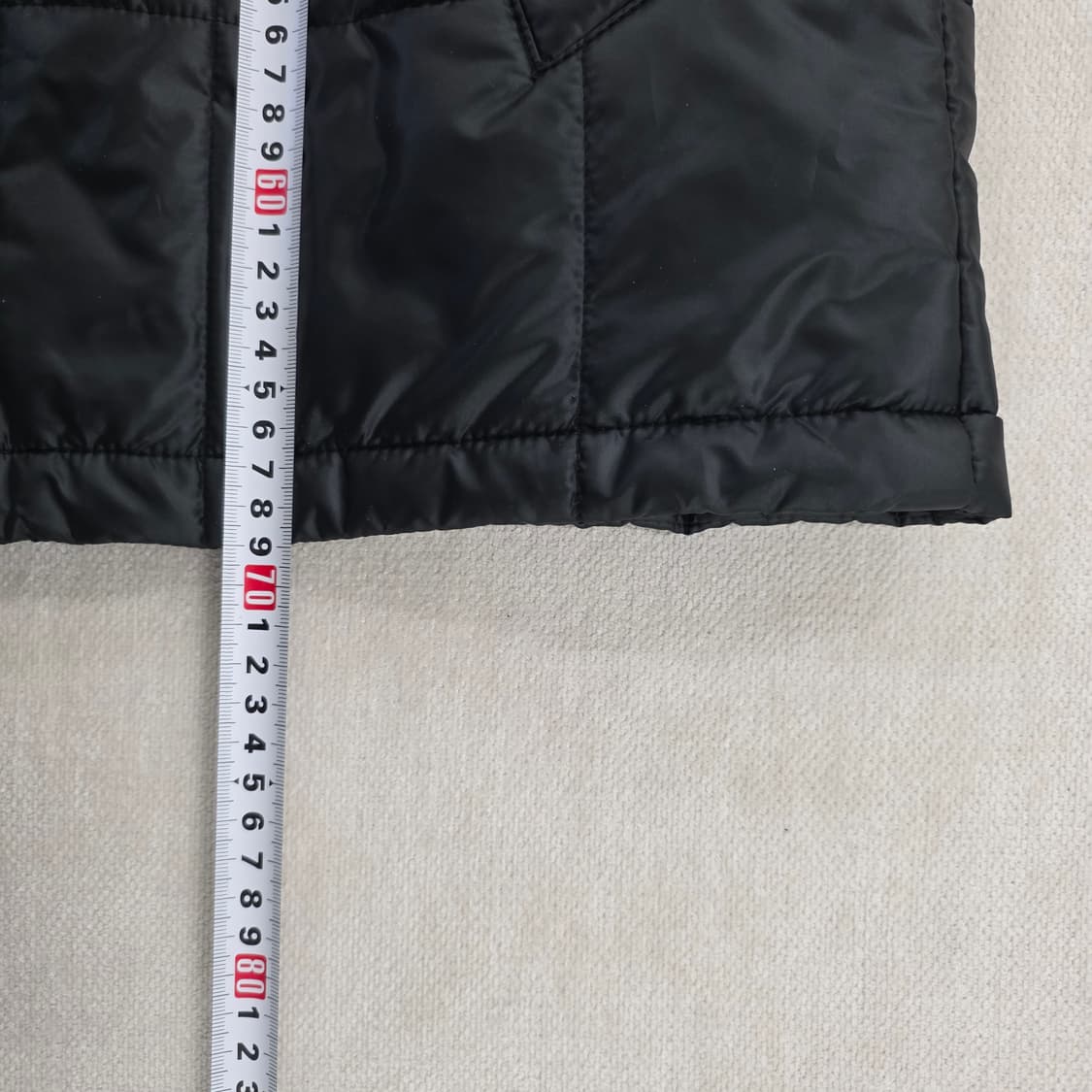 [100] 헤지스 양털 퀄팅 카라 점퍼 0210J 상품이미지6