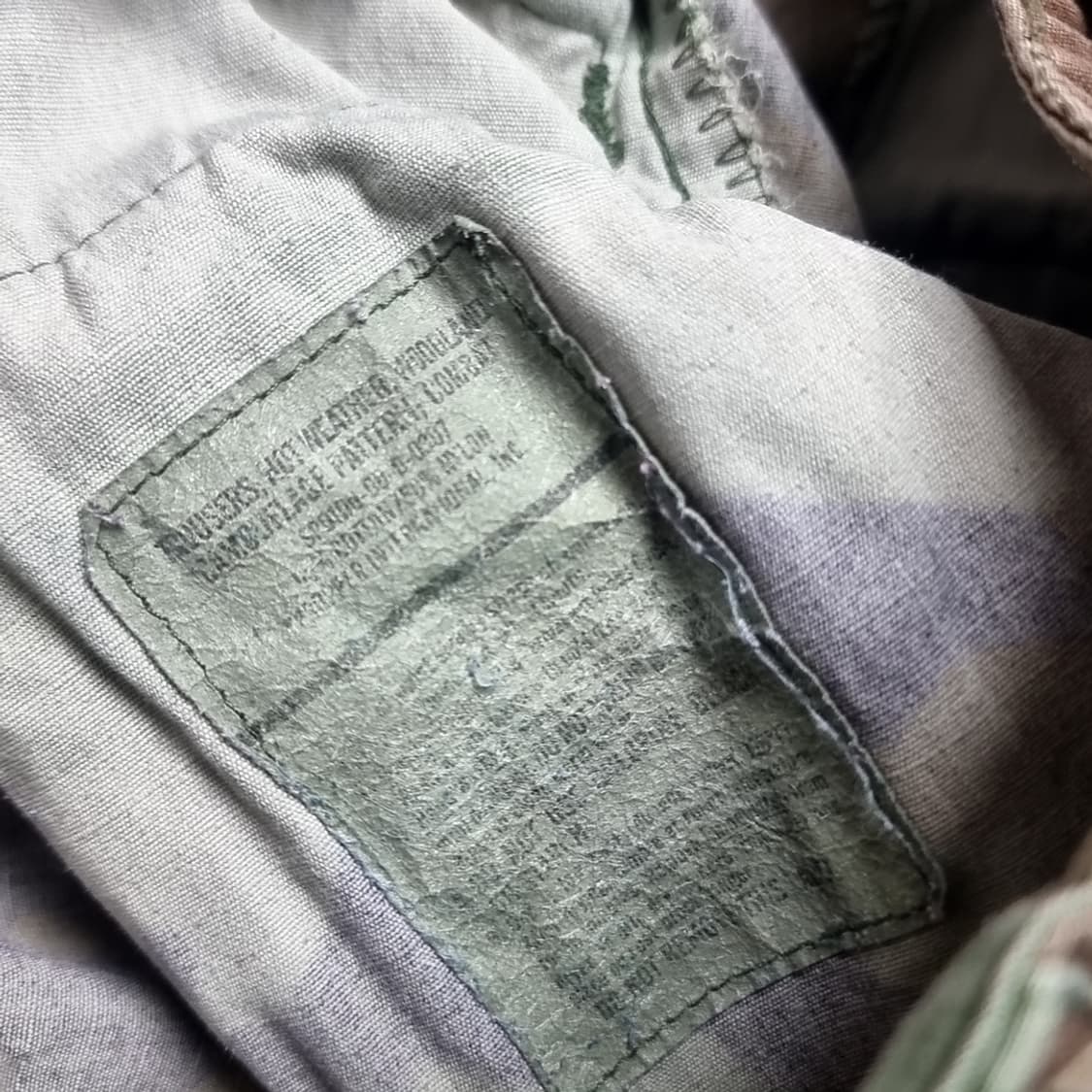 미군 우드랜드 카모 바지(미듐레귤러) 상품이미지5