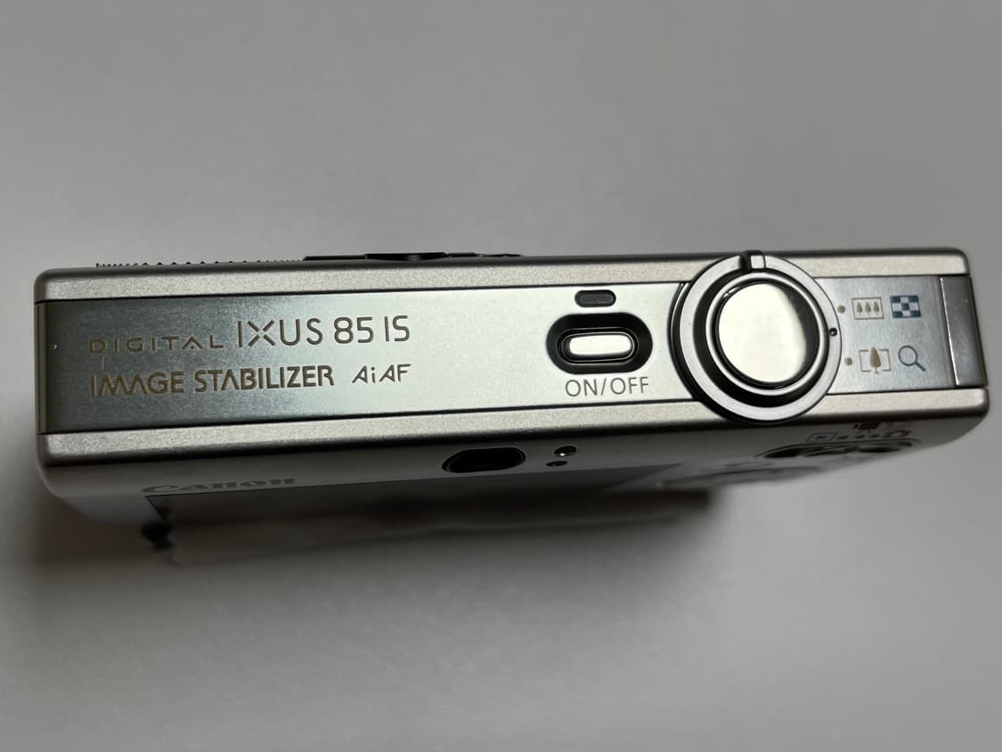 Canon IXUS 85 IS 캐논 익서스 실버 빈티지 디카 상품이미지3