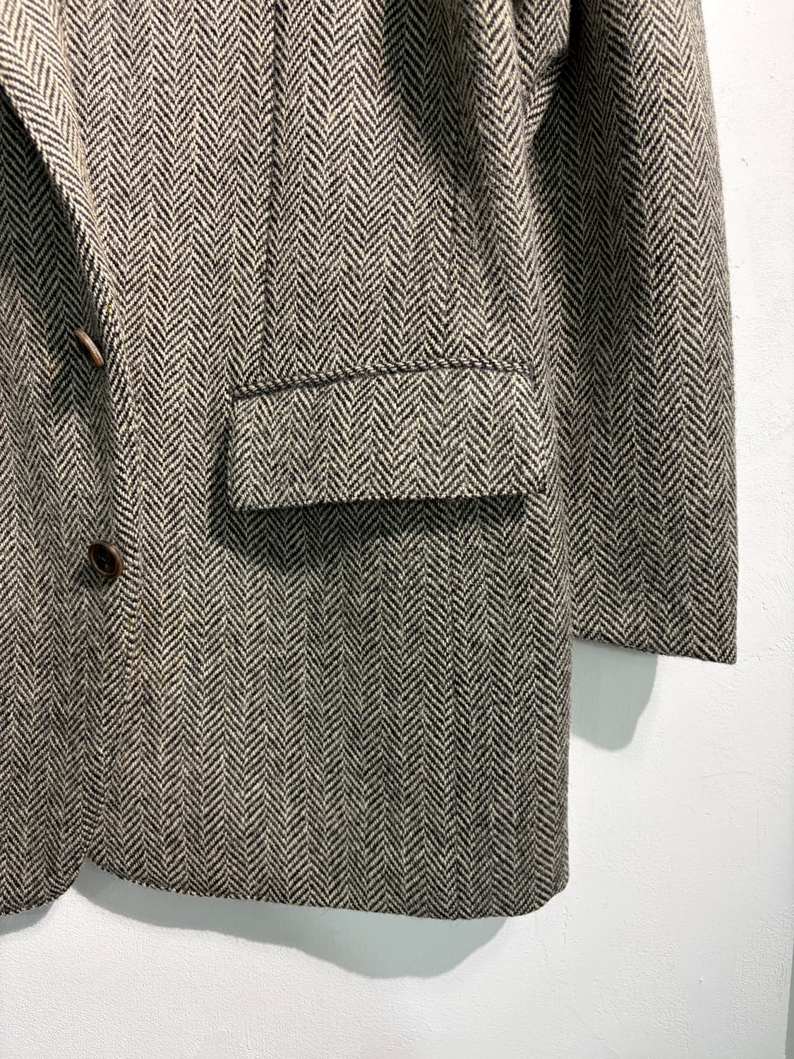 Polo 폴로 랄프로렌 헤링본 자켓 wool 100% 상품이미지6
