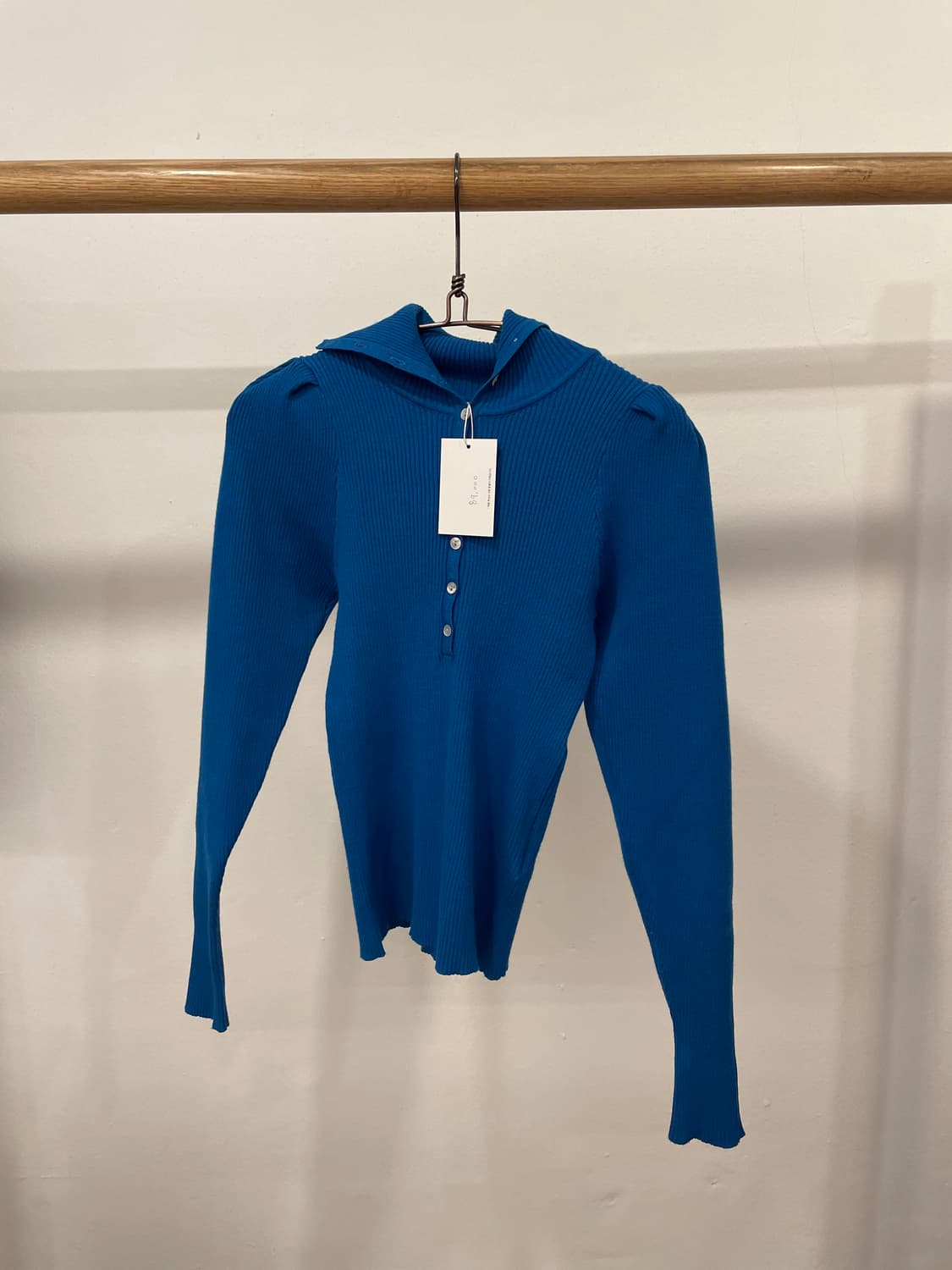 Bming beams blue knit 상품이미지1