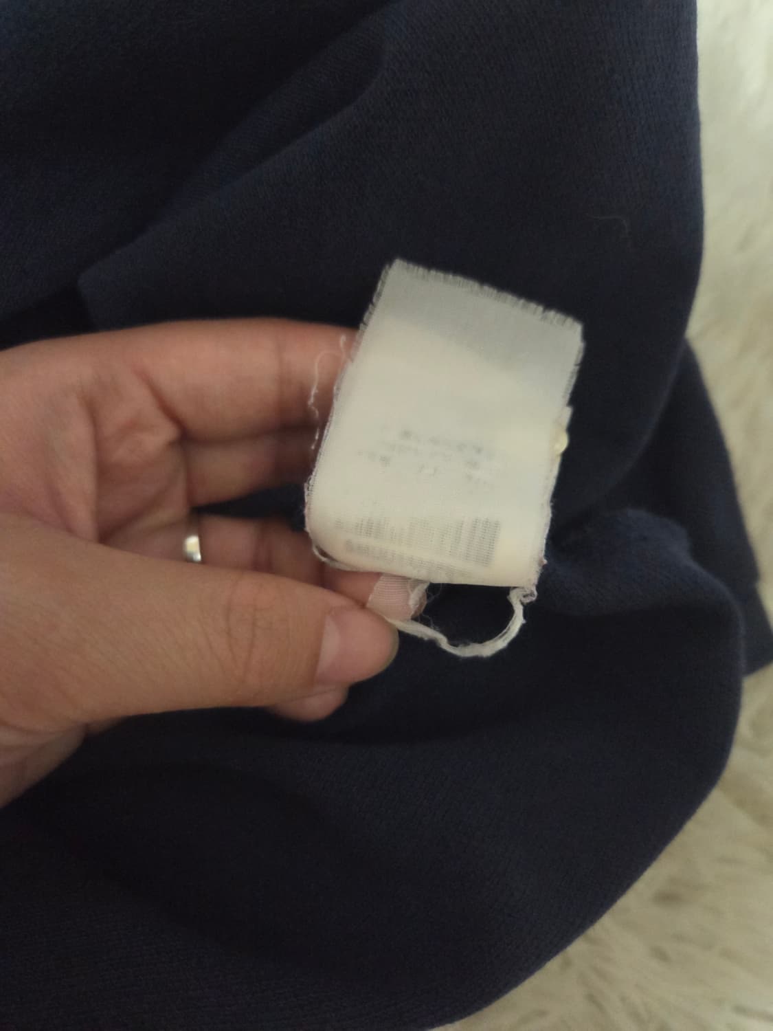 폴로 형광주황빅포니 네이비카라반팔L 상품이미지4