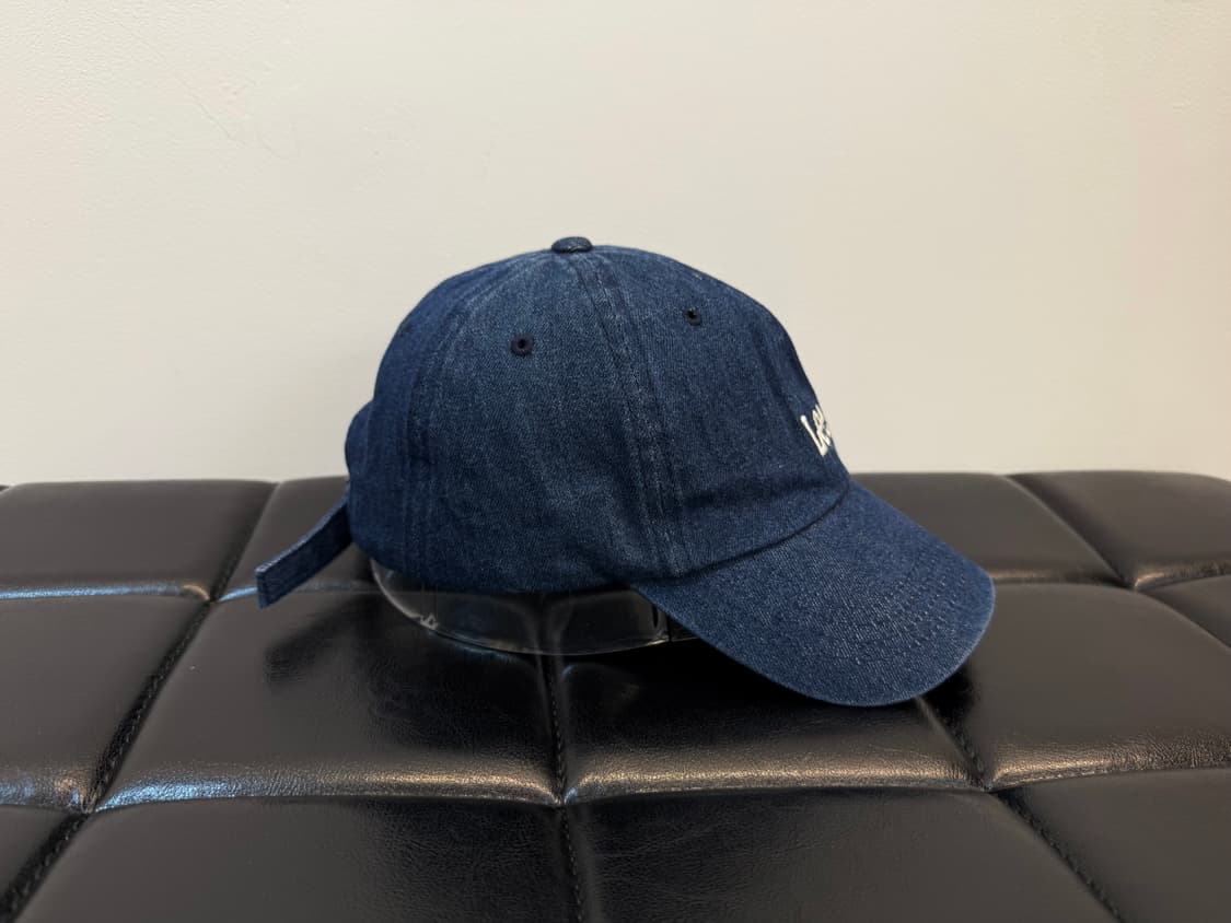F / Lee 리 데님 볼캡 모자 진청 상품이미지4