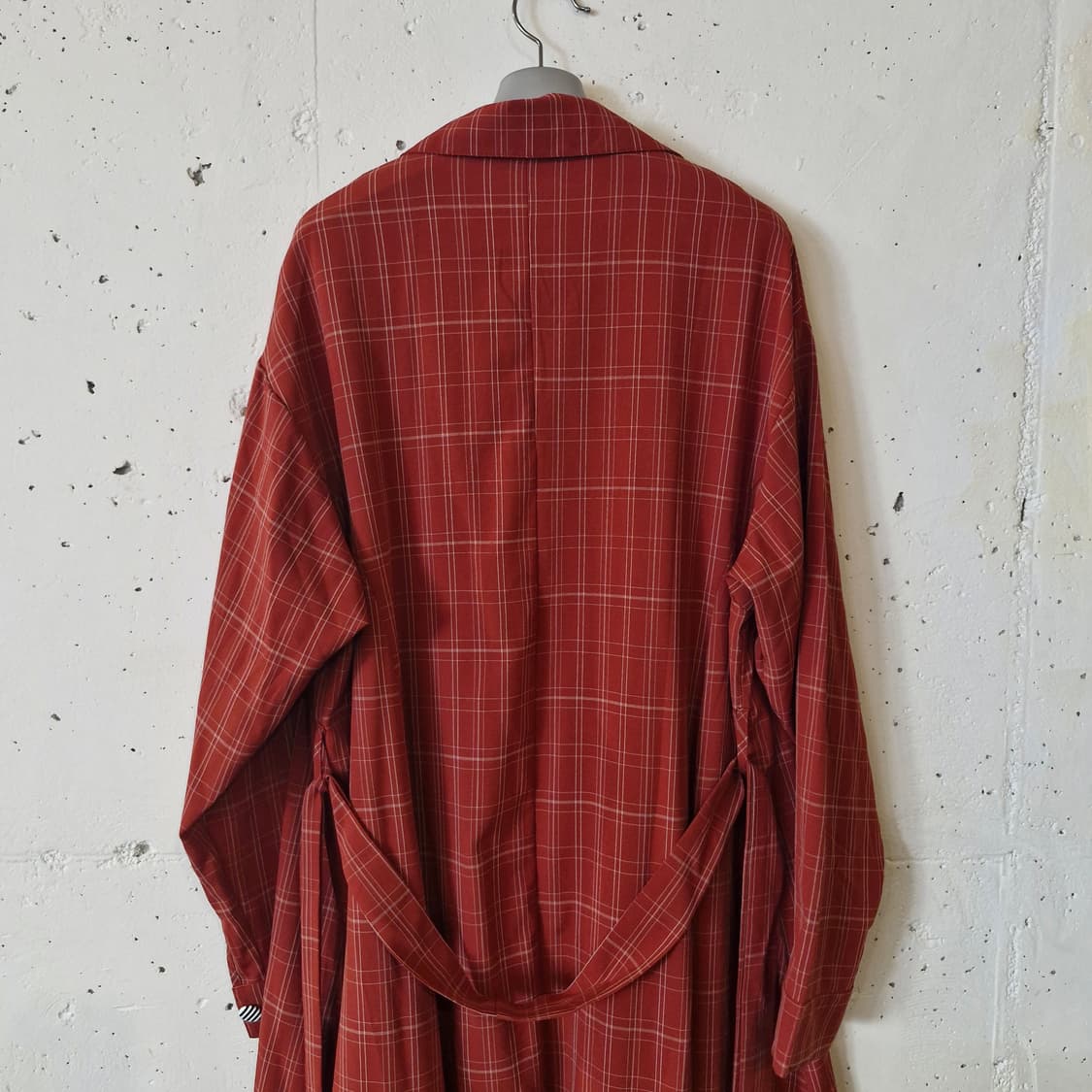 체크 롱 원피스 F 새상품 상품이미지4