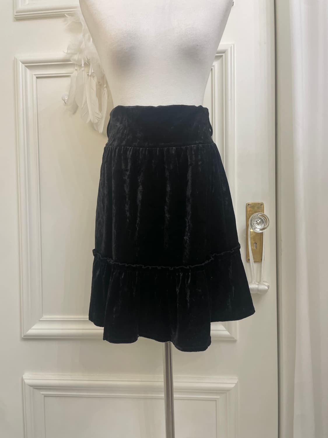black velvet mini frill point midi bandi 상품이미지5