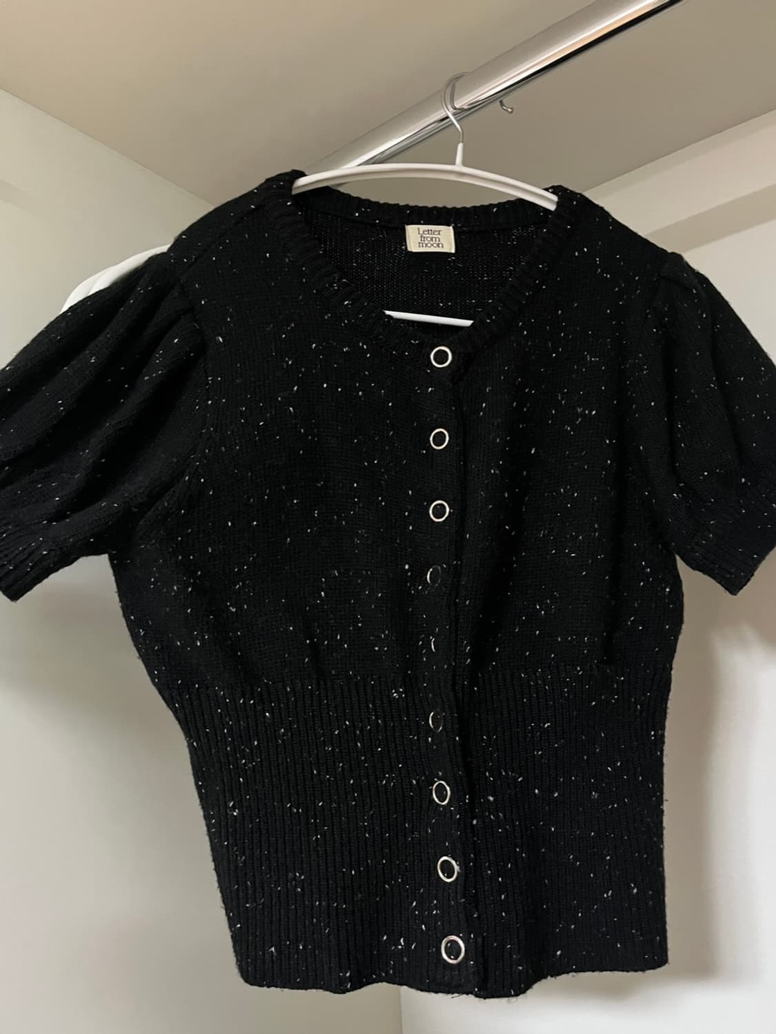 레터프롬문 반팔가디건 상품이미지2