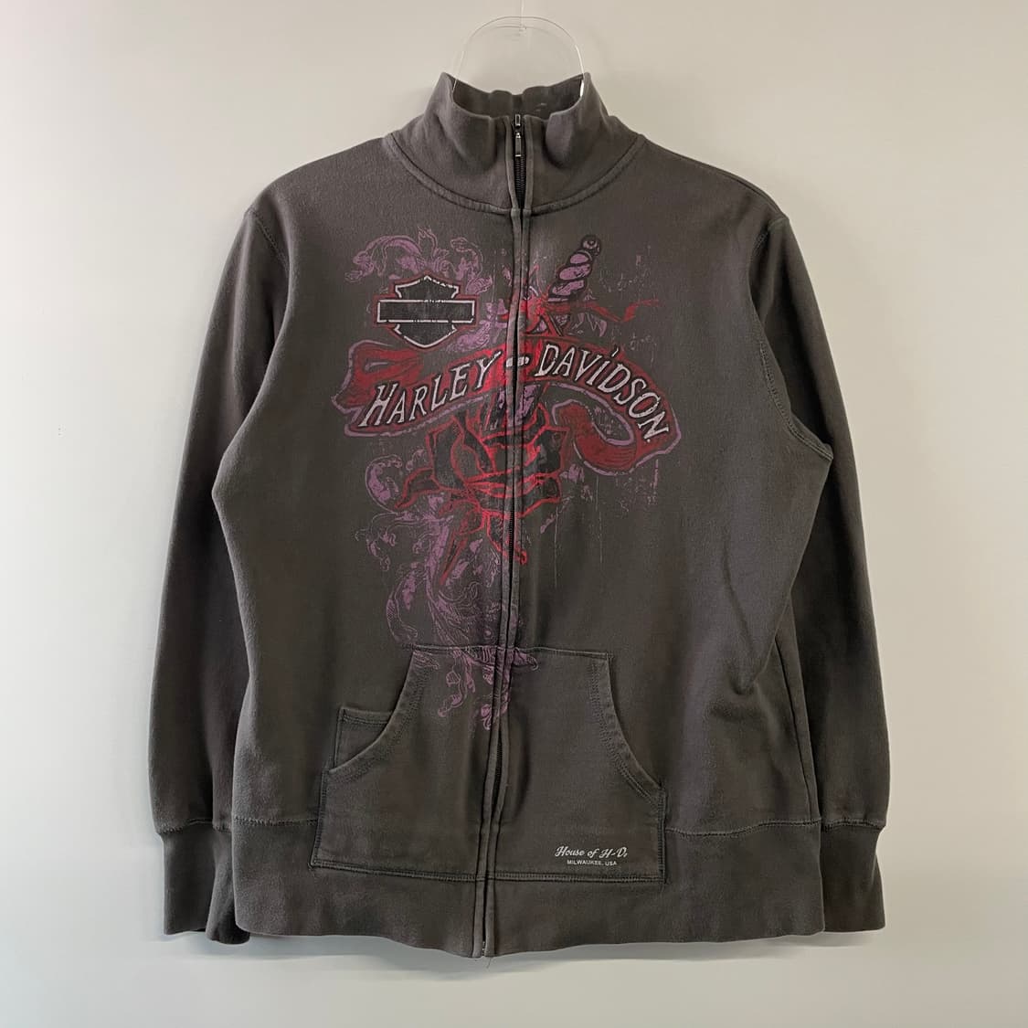 할리데이비슨 Y2k 집업자켓 상품이미지1