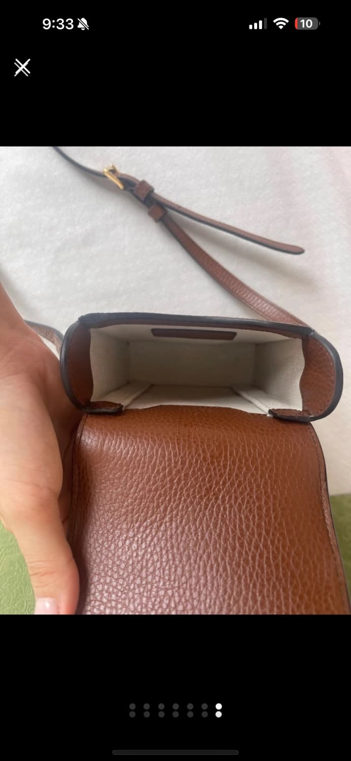 구찌 1955홀스빗미니백 블루/아이보리 상품이미지7