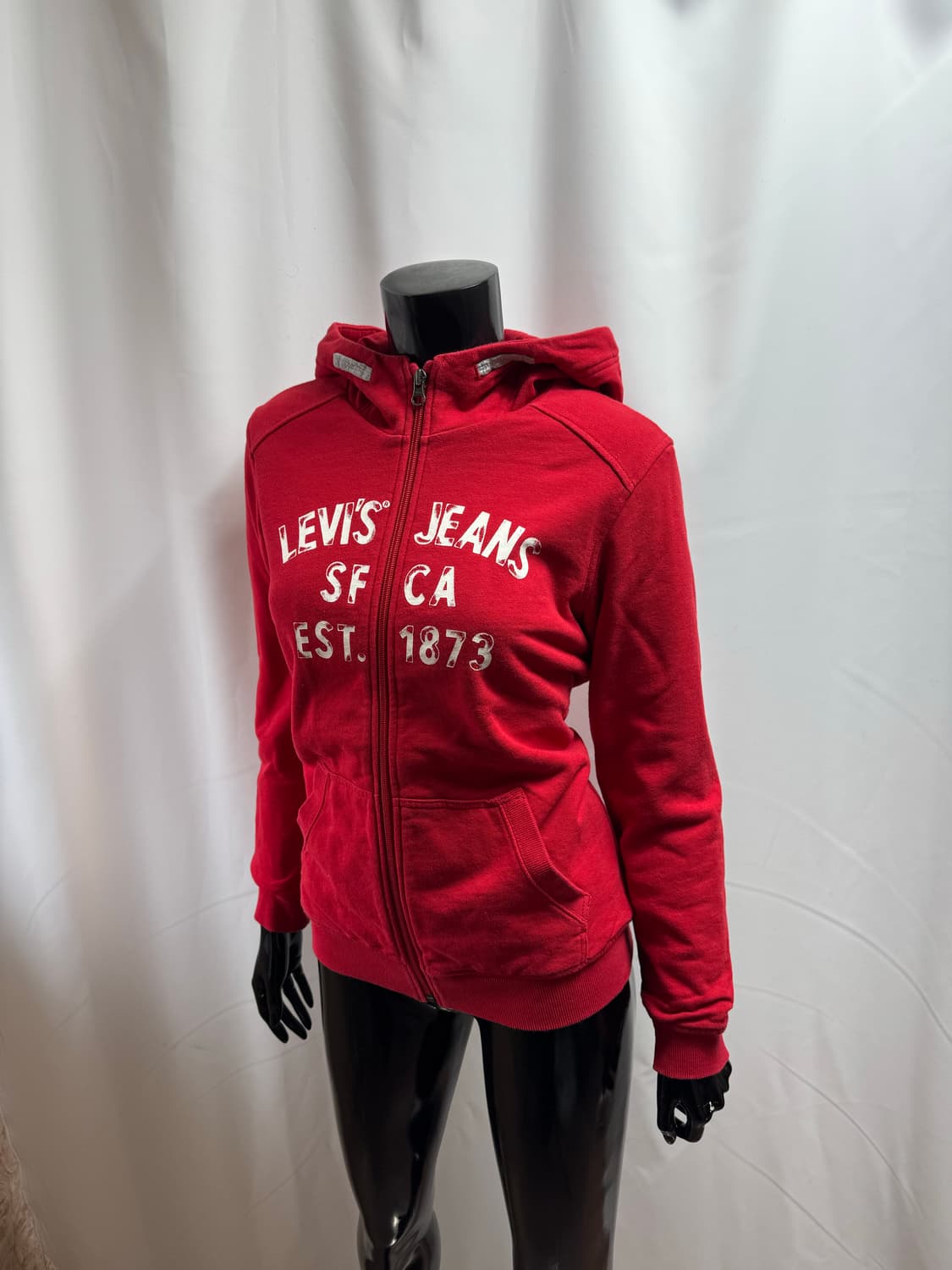 리바이스 플러프 후드 집업 상품이미지1