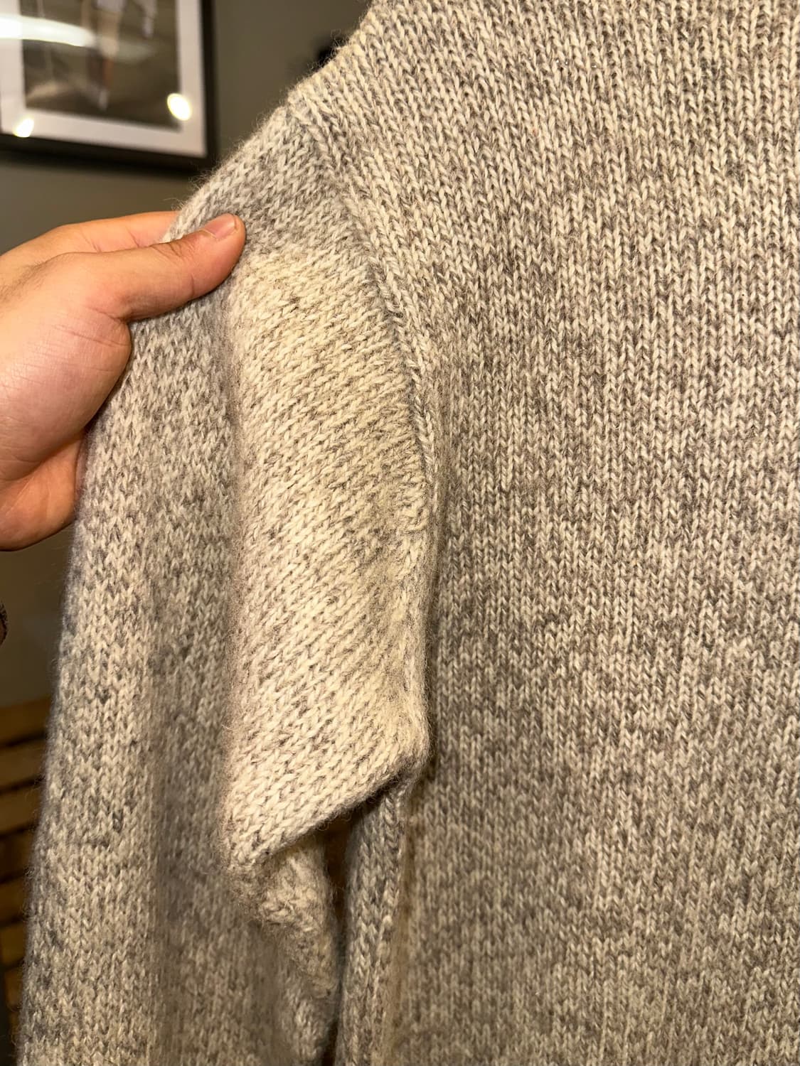 Old Beams wool line detail knitwear  상품이미지6