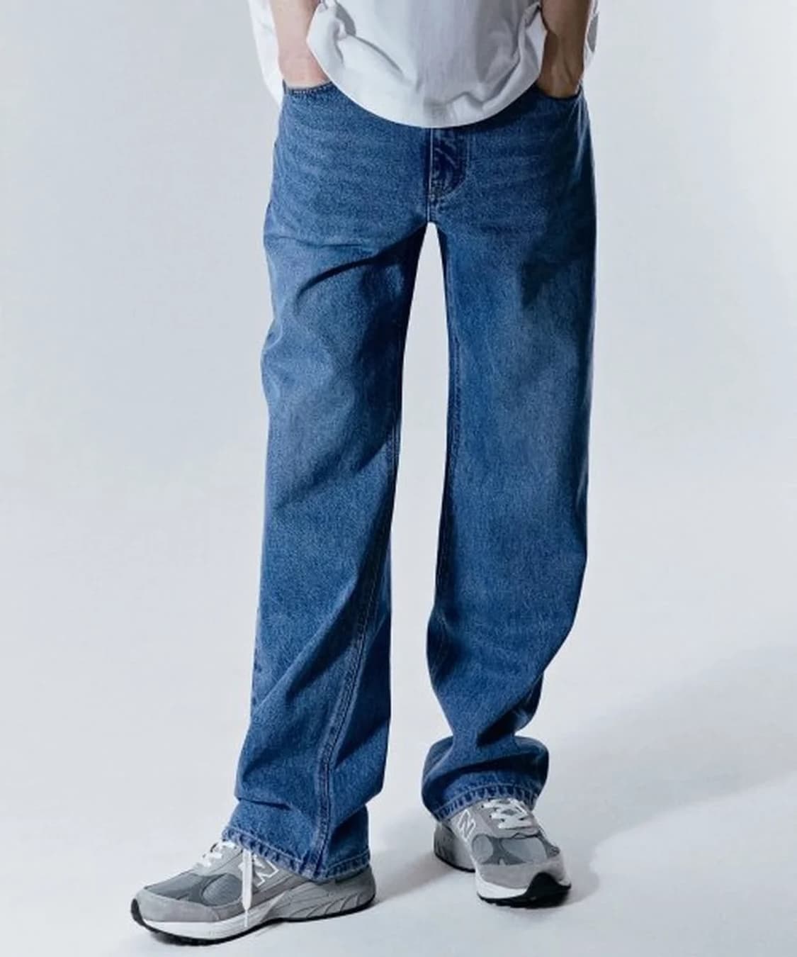 플랙 x 런업 콜라보 데님 라이트 블루 상품이미지1