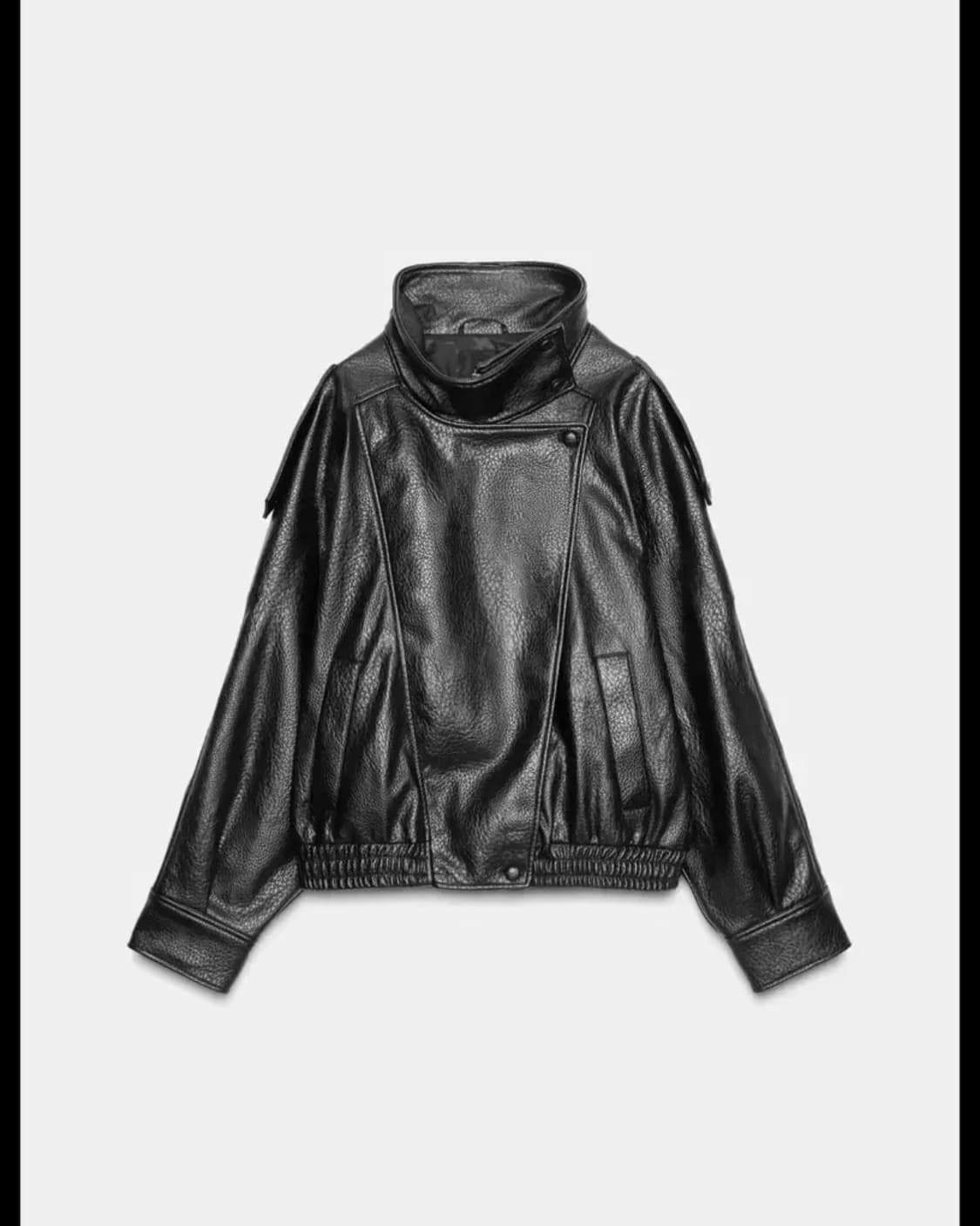 자라 페이크 레더 자켓 L사이즈 상품이미지1