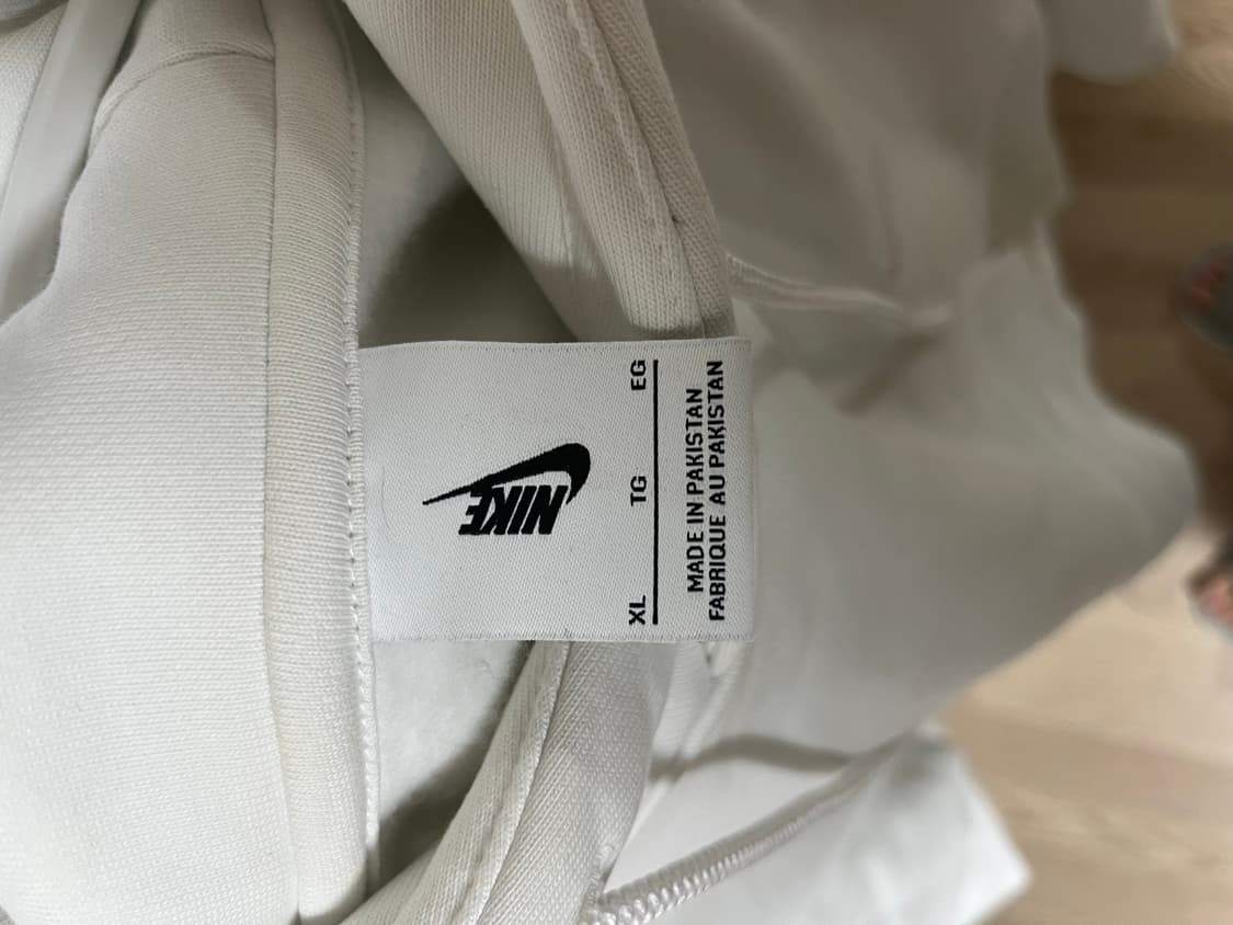 나이키 솔로스우시 화이트 후드티 XL 상품이미지4