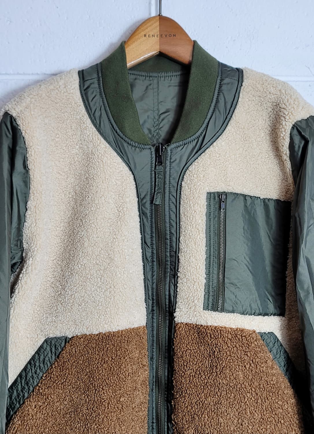 아메리칸이글(남여공용) 리버시블(양면) MA-1 항공점퍼(블루종) 판매 상품이미지5