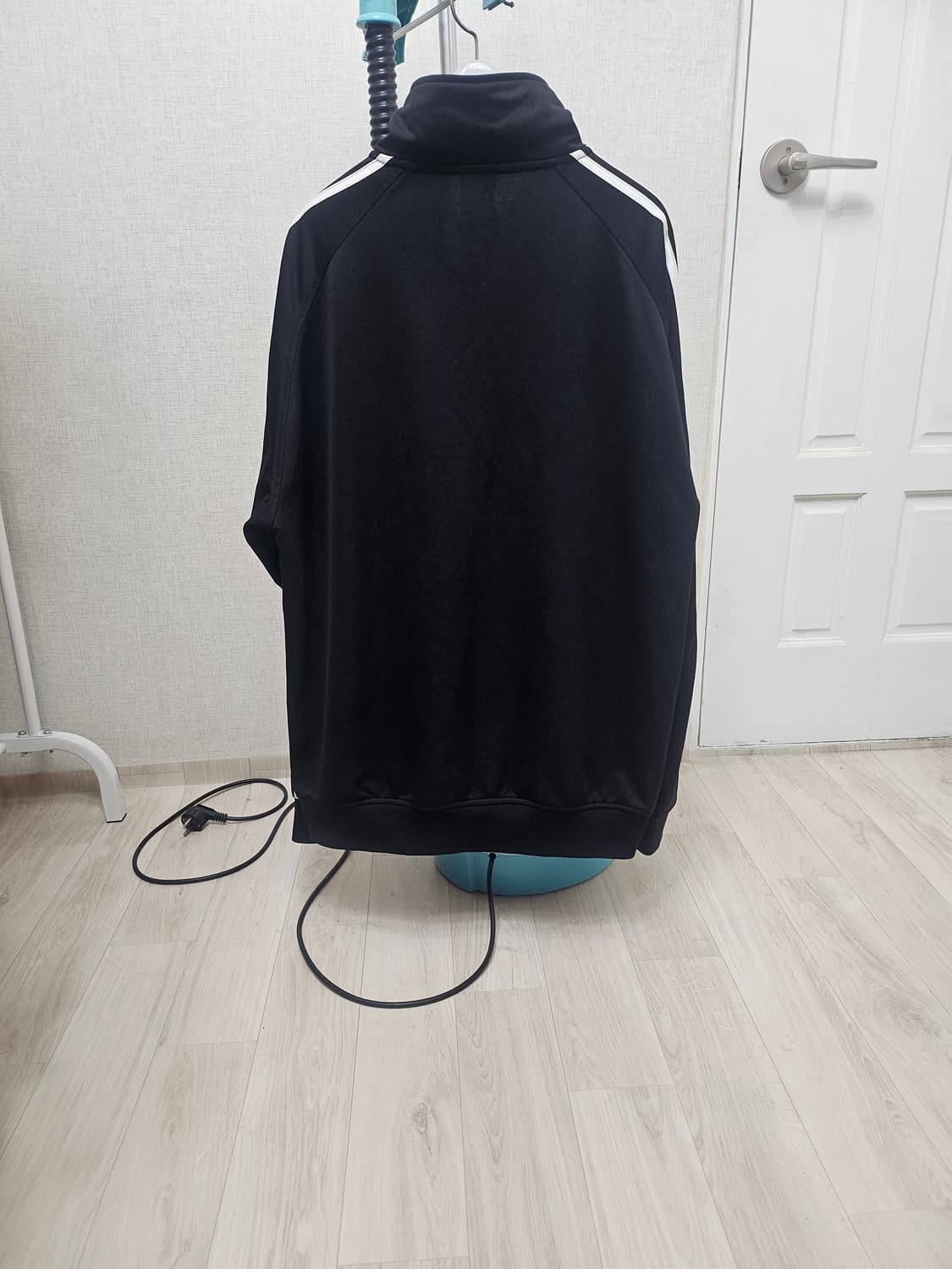 (115)3XL ☆초대장급☆ 아디다스 마샬아츠 [검흰] 트랙탑져지 상품이미지6