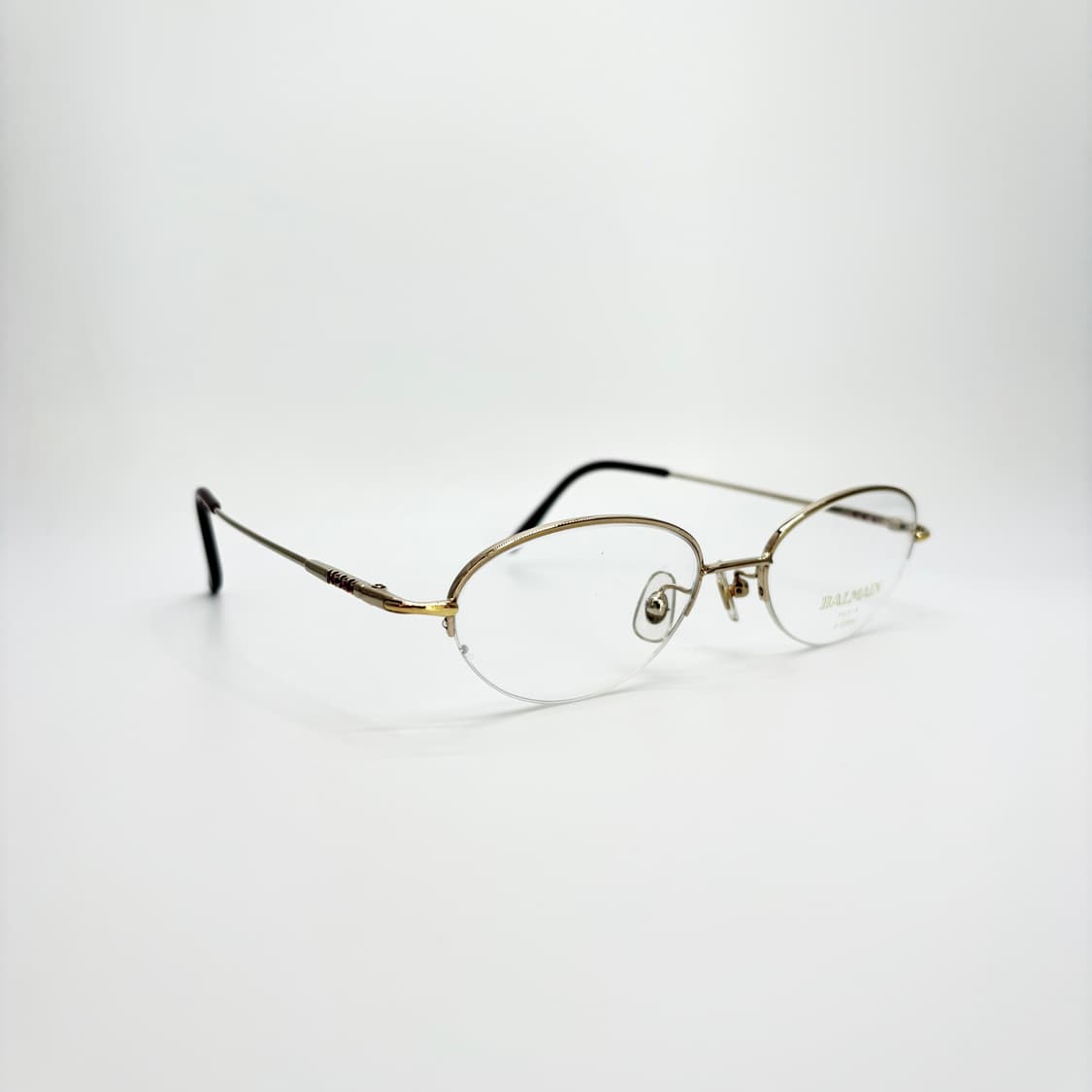 BALMAIN 발망 골드 오벌 반무테 상품이미지2