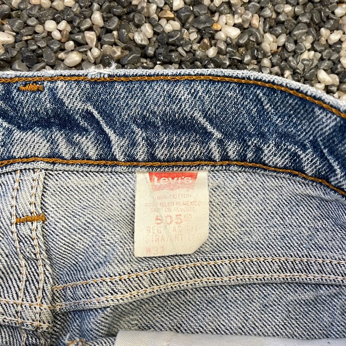 90s 리바이스 505 오렌지탭 레귤러핏 데님 (31) 상품이미지6