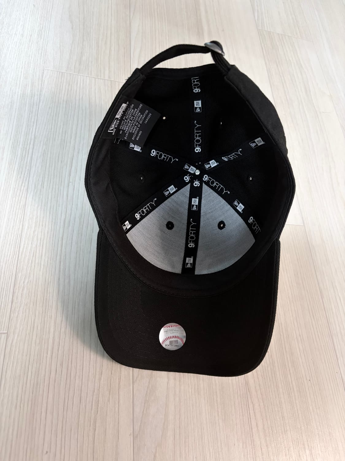 뉴에라 MLB NY 9FORTY 볼캡 블랙 상품이미지4