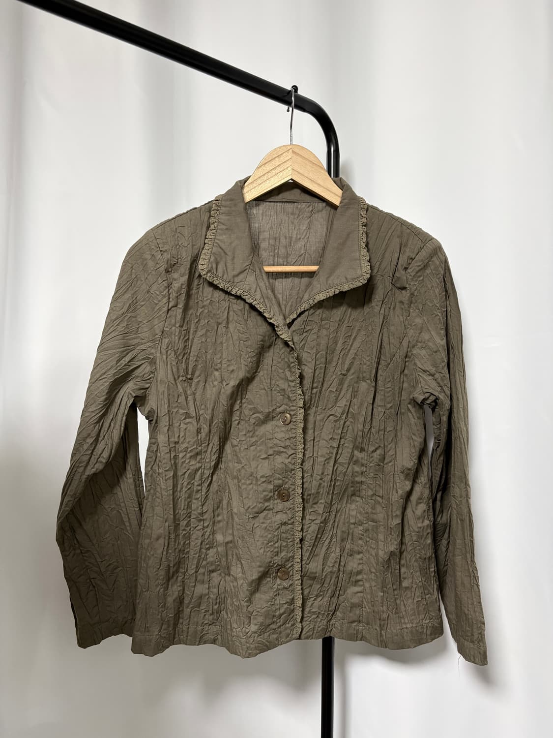 크링클 블라우스 상품이미지1