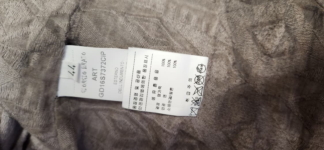 조르지오 브라토 워싱 더블라이더 가죽자켓 상품이미지5