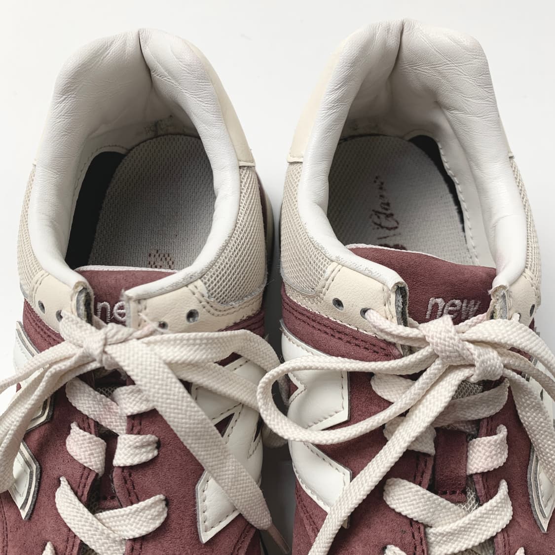 [260/정품] 뉴발란스 574 레거시 버건디 남성 운동화 신발
 상품이미지7