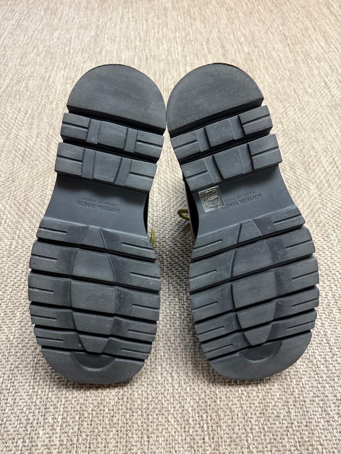 보테가베네타 레이스업 하이킹 부츠 41+ 다크그린 상품이미지6