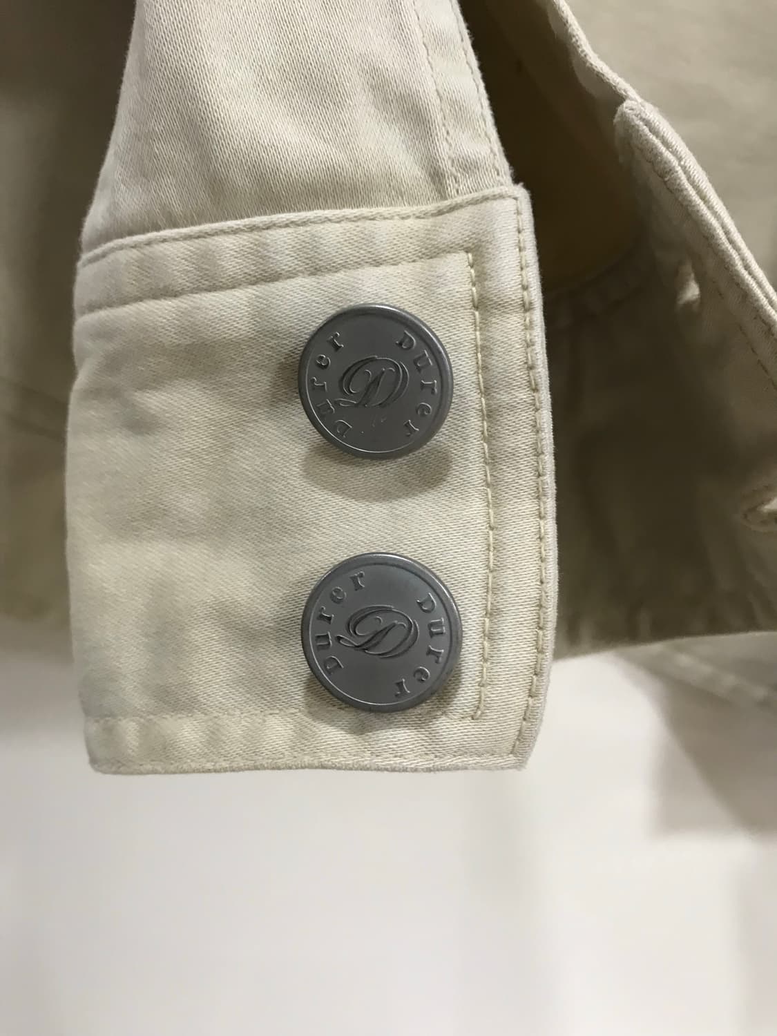 베이지 하이넥 자켓 상품이미지3