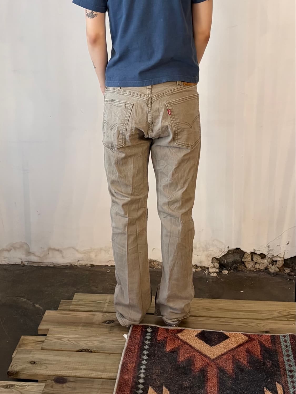 Levi’s 517 베이지 부츠컷 팬츠 상품이미지4