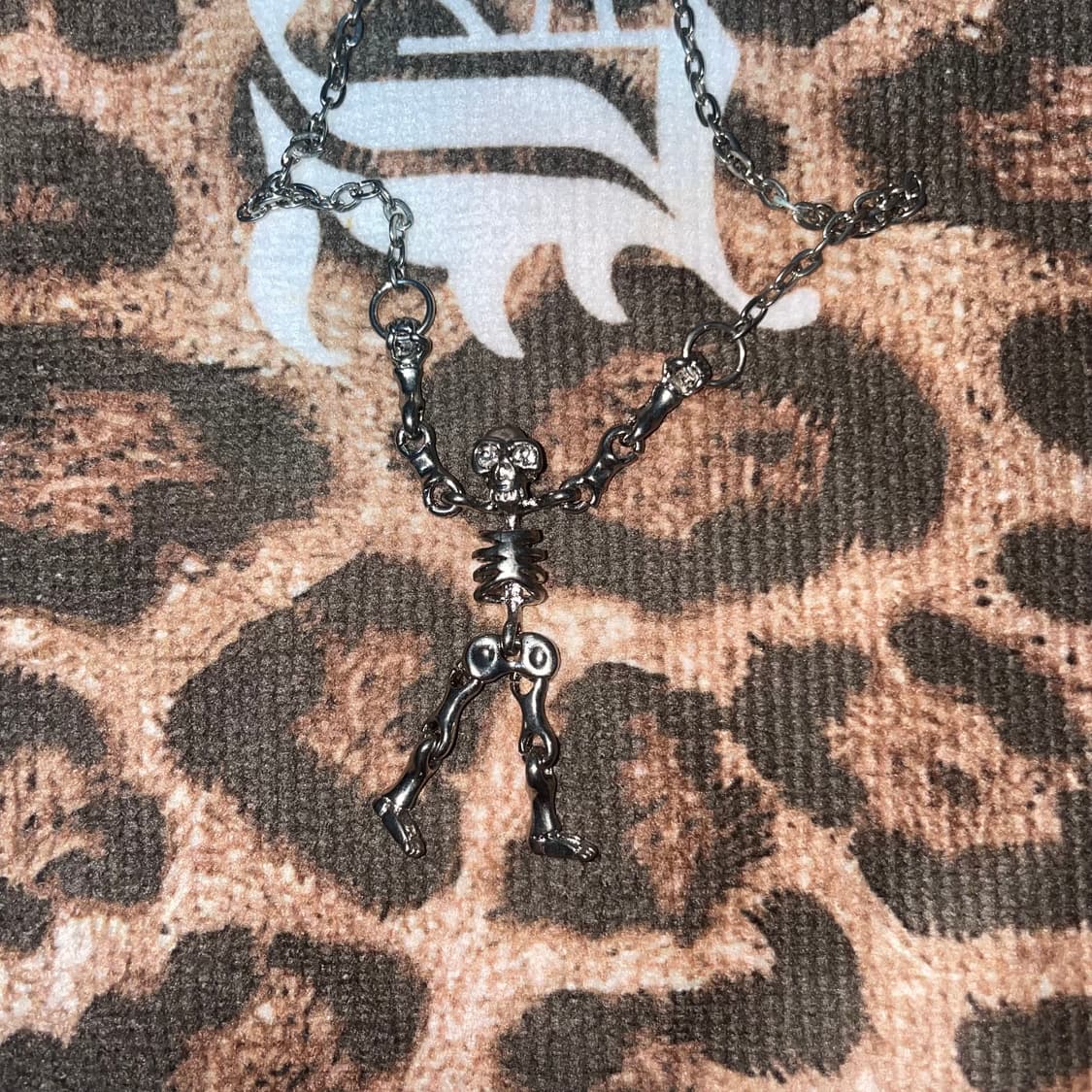 해골 스컬 y2k 빈티지 목걸이 상품이미지2