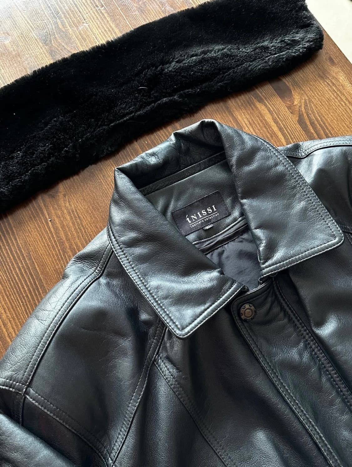 빈티지 양가죽 자켓(INISSI) 블루종 105-슬림110 상품이미지6