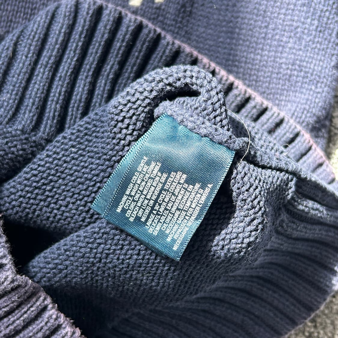 폴로 랄프로렌 빅포니 네이비 후드니트  상품이미지7