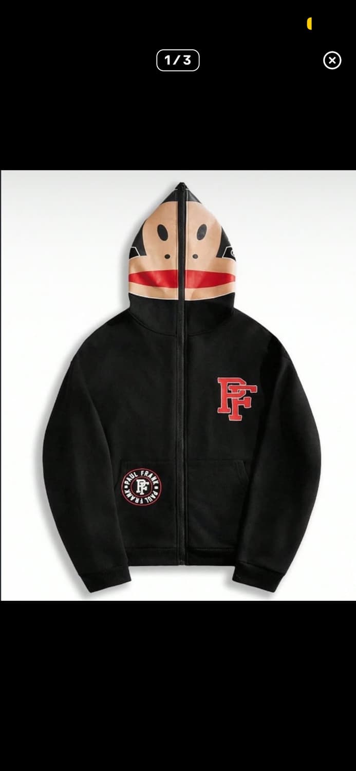 폴프랭크 후드집업 새상품 상품이미지1