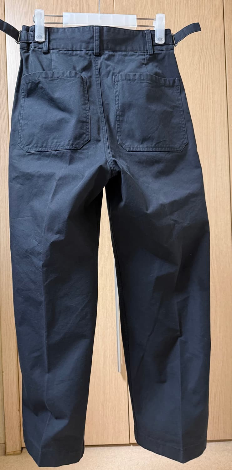 어나더오피스 22AW 산티아고 치노팬츠 (제트블랙) 00사이즈 상품이미지3