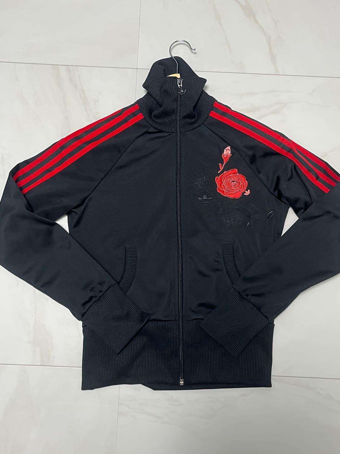 S/90) [희귀/한정판] 아디다스 MOTW 스페인 검빨 장미자수 트랙탑 상품이미지2